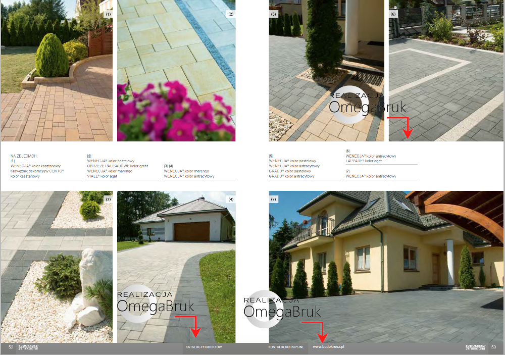 Realizacje w katalogach
