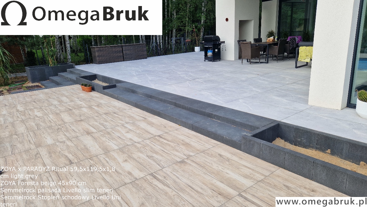 foresta beige stopnie drogbruk